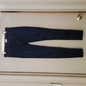 Hudson Skinny Jeans, Dark Wash, 27